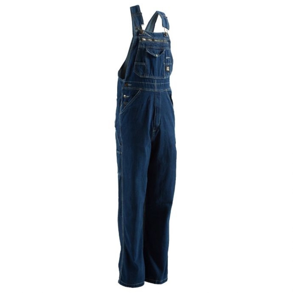 Berne Dark Original Unlined Denim Bib Overall